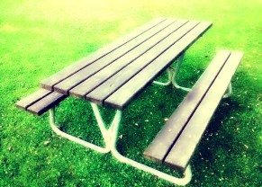 Photography Exercise - Park Bench